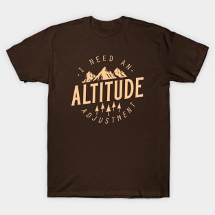 Altitude Adjustment T-Shirt